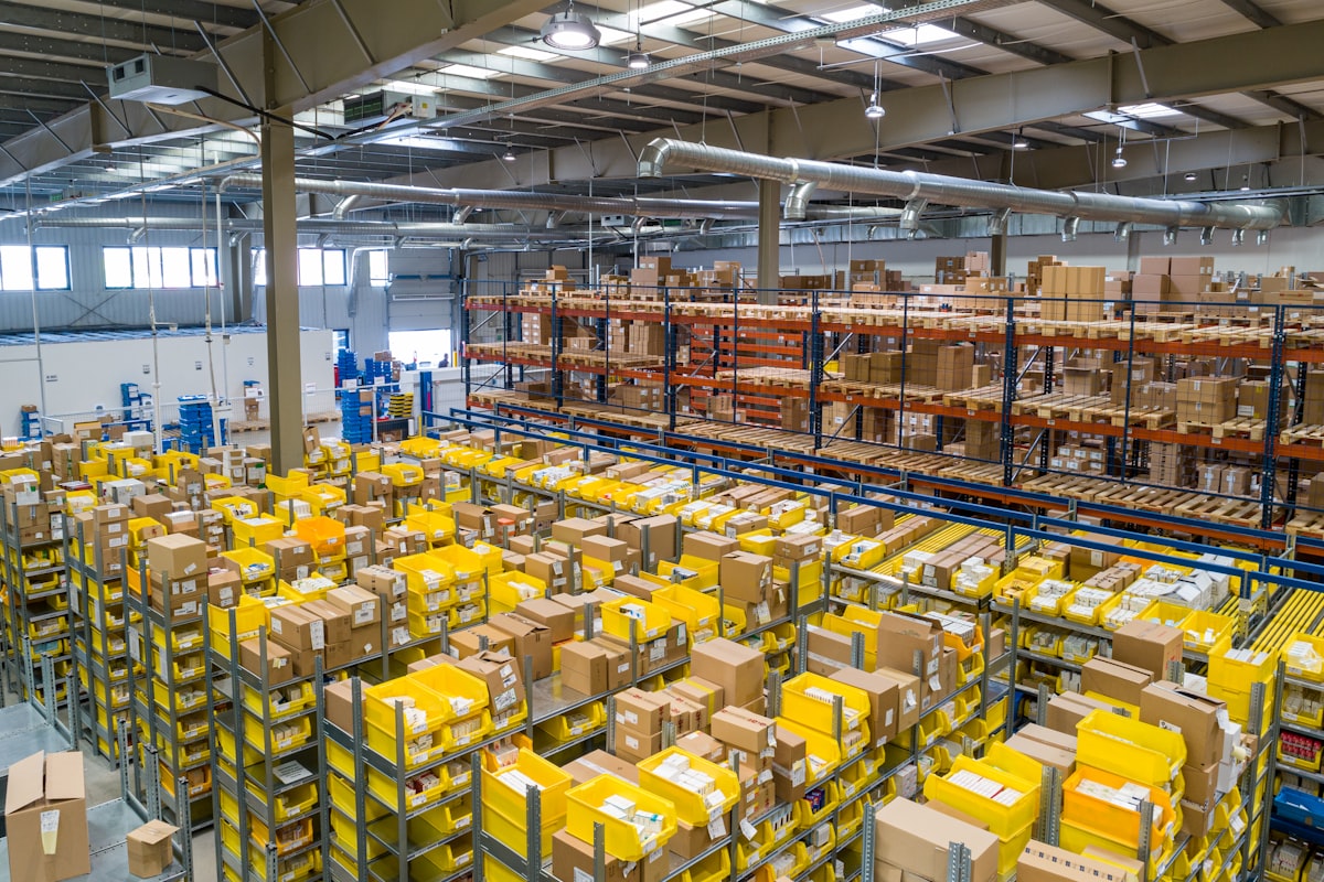 Global Logistics Hub — automated smart infrastructure at scale